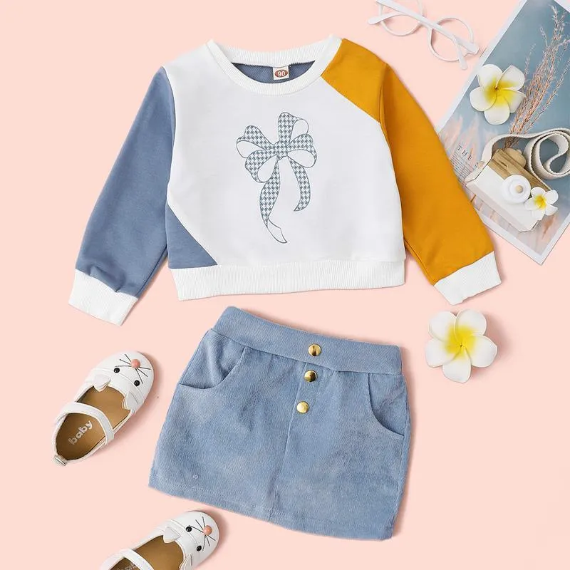 2-piece Sweatshirt & Skirt for Toddler Girl