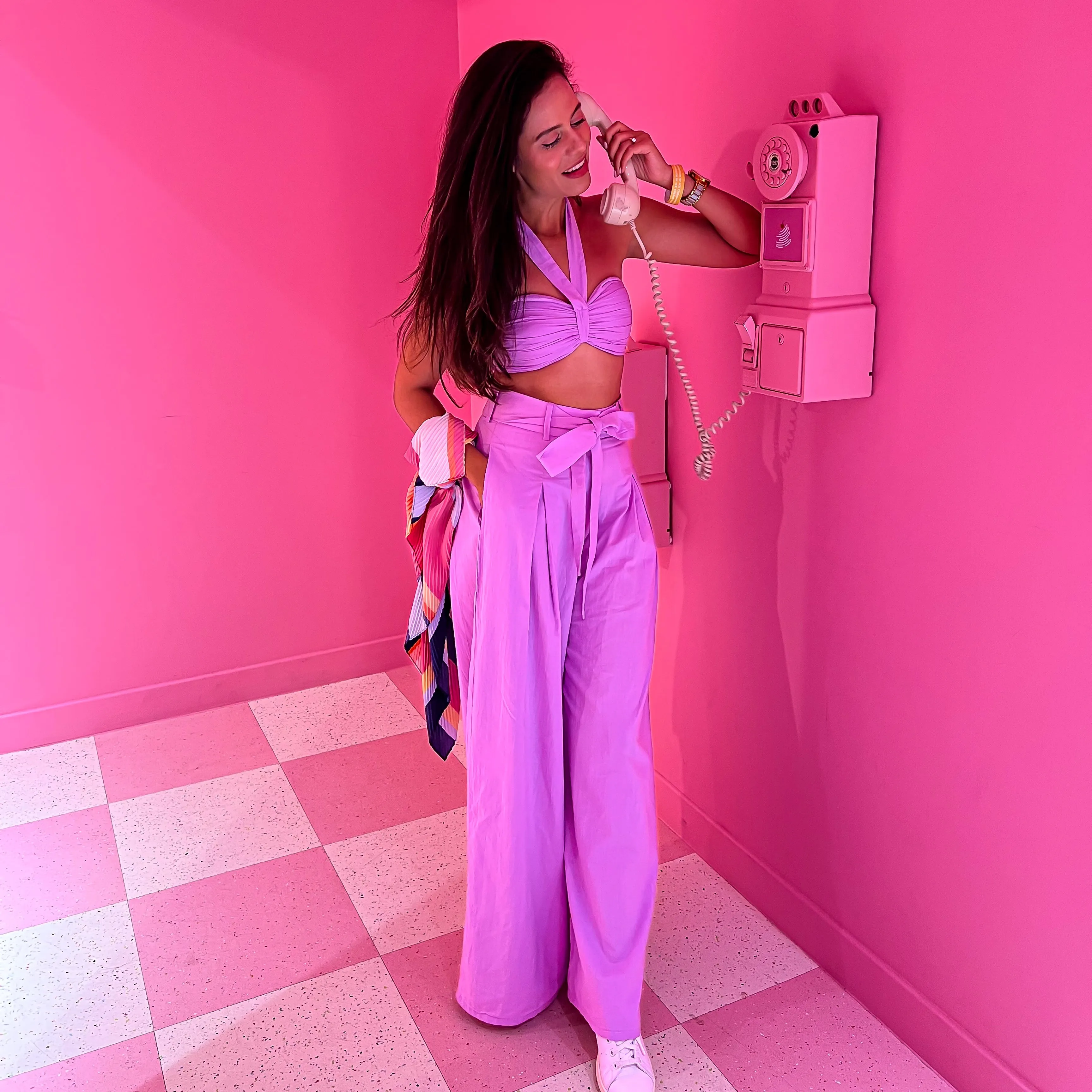 Aakriti Rana in Aster Bow Cotton Co-ord Set