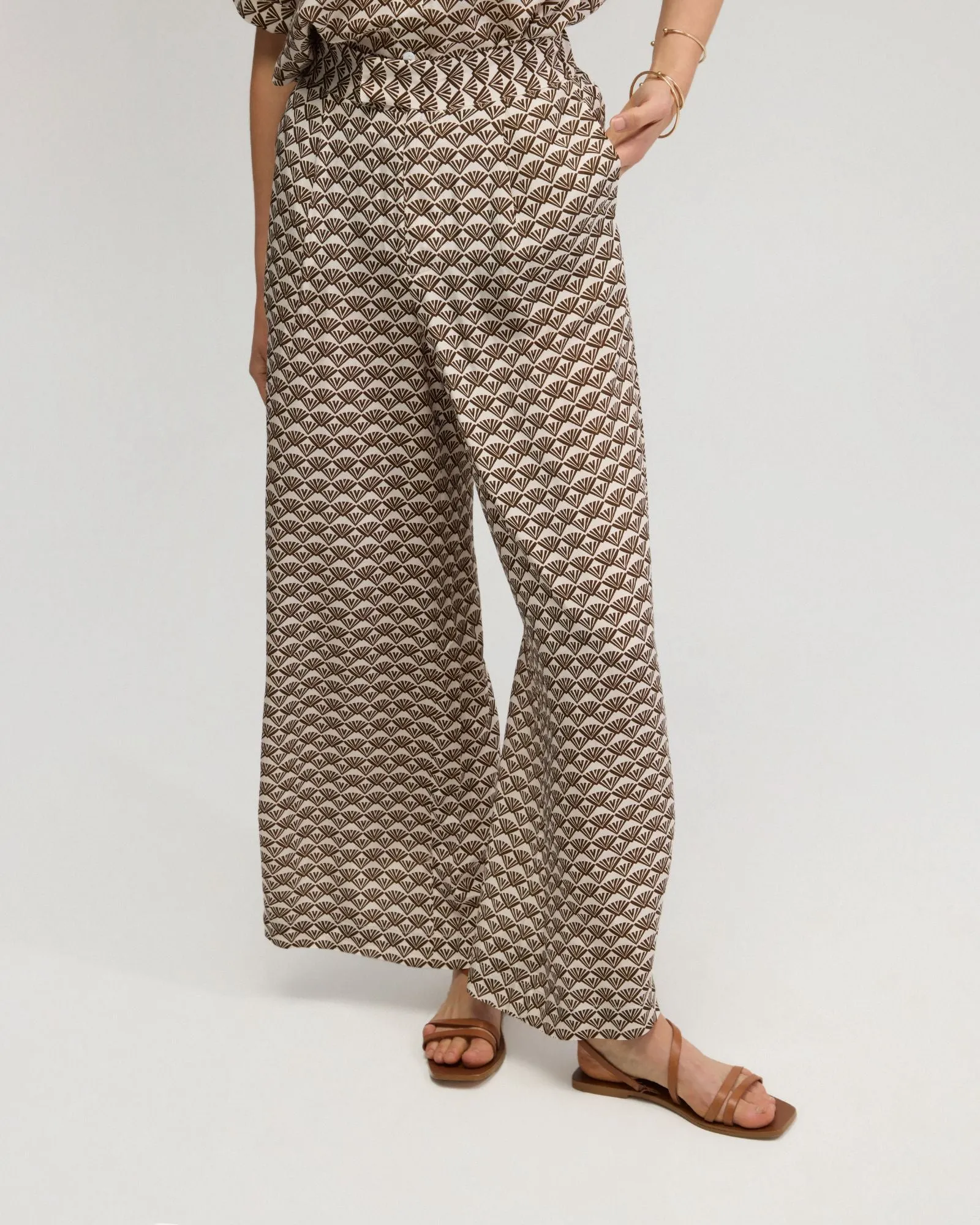 Abigail Printed Pants