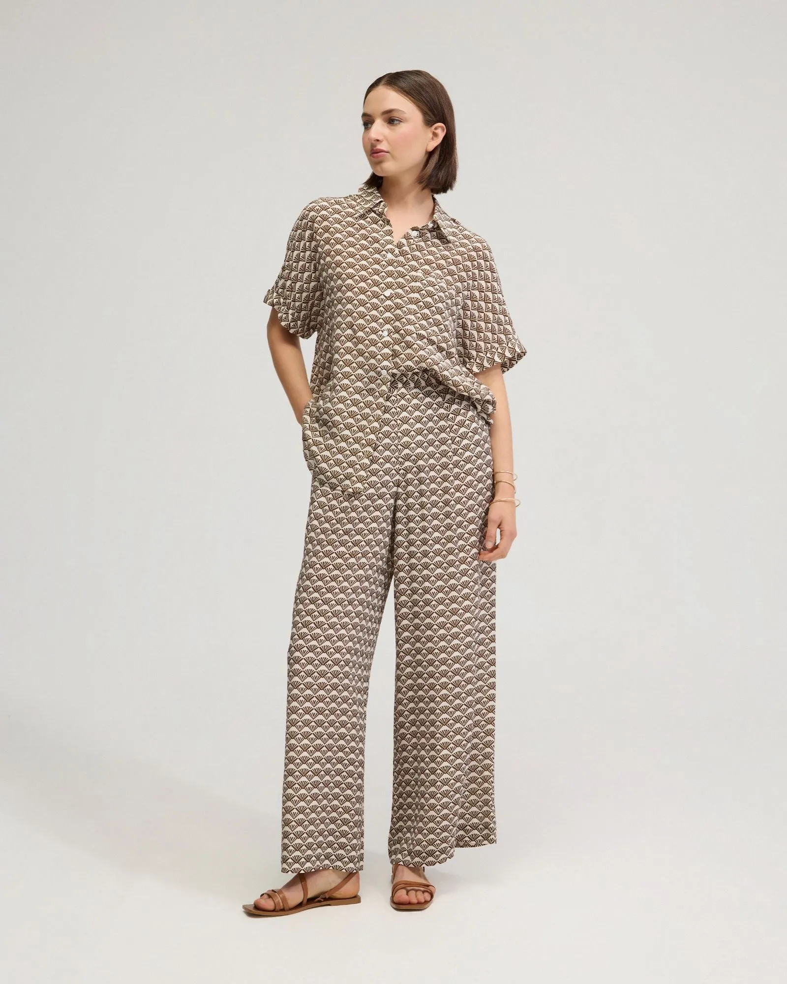 Abigail Printed Pants