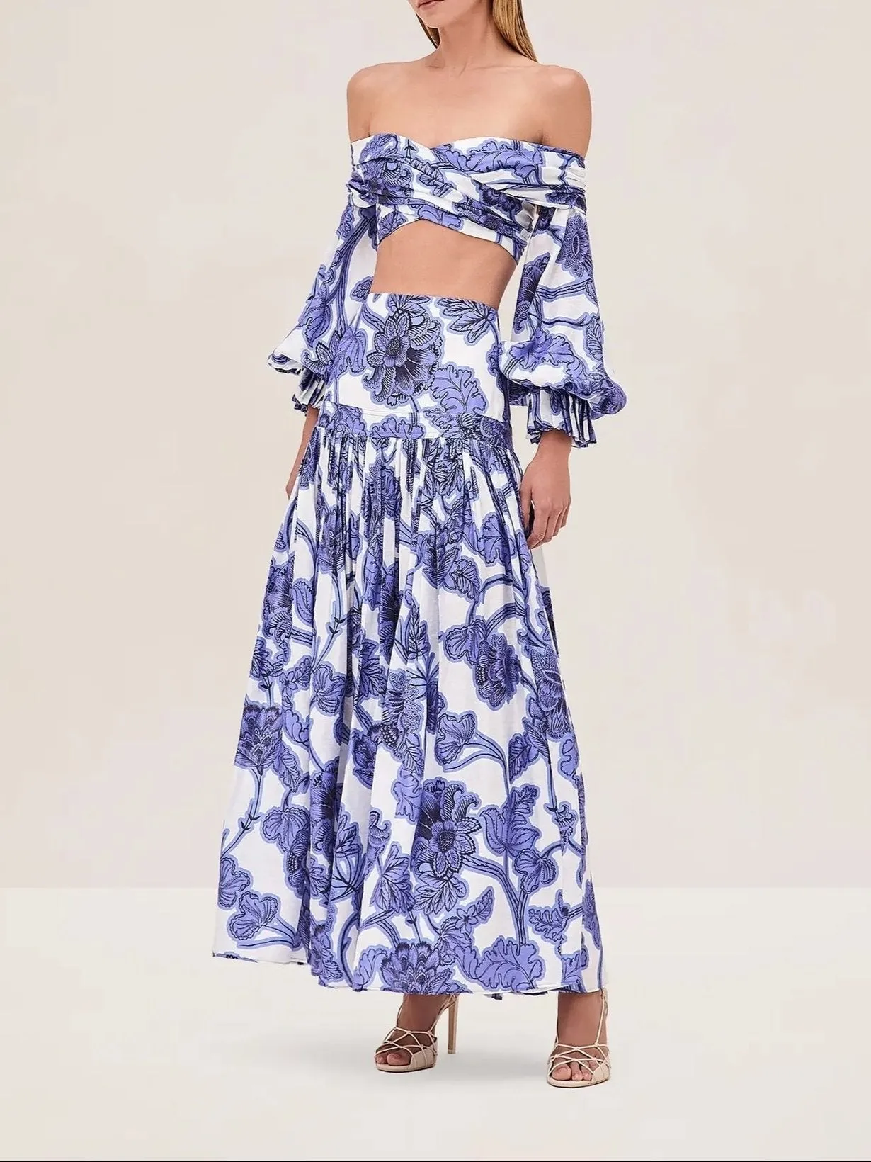 Alexis Napoli Skirt in Blue Abyss
