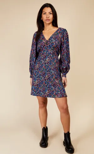 Animal Print Mini Dress