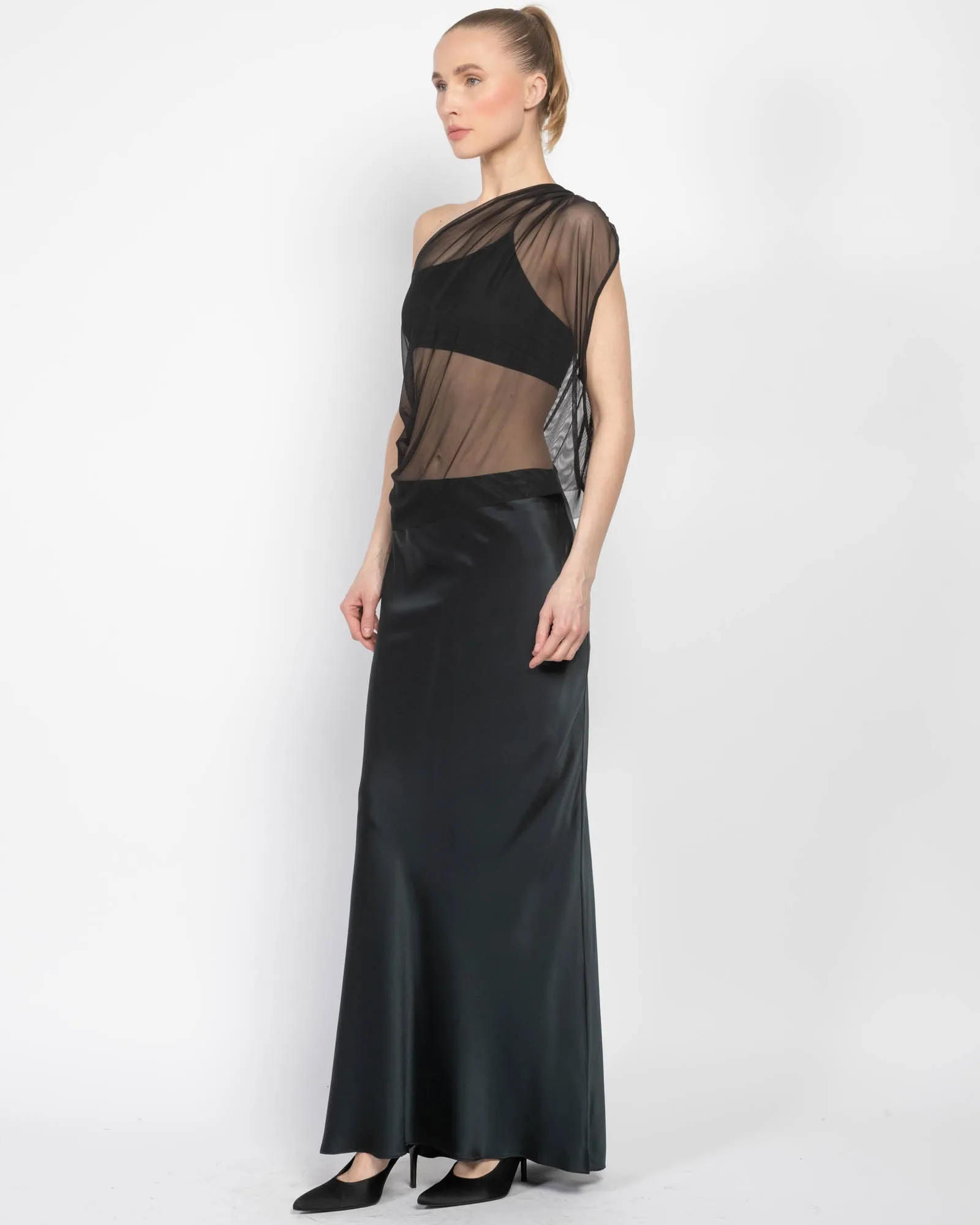 Bias Maxi Skirt