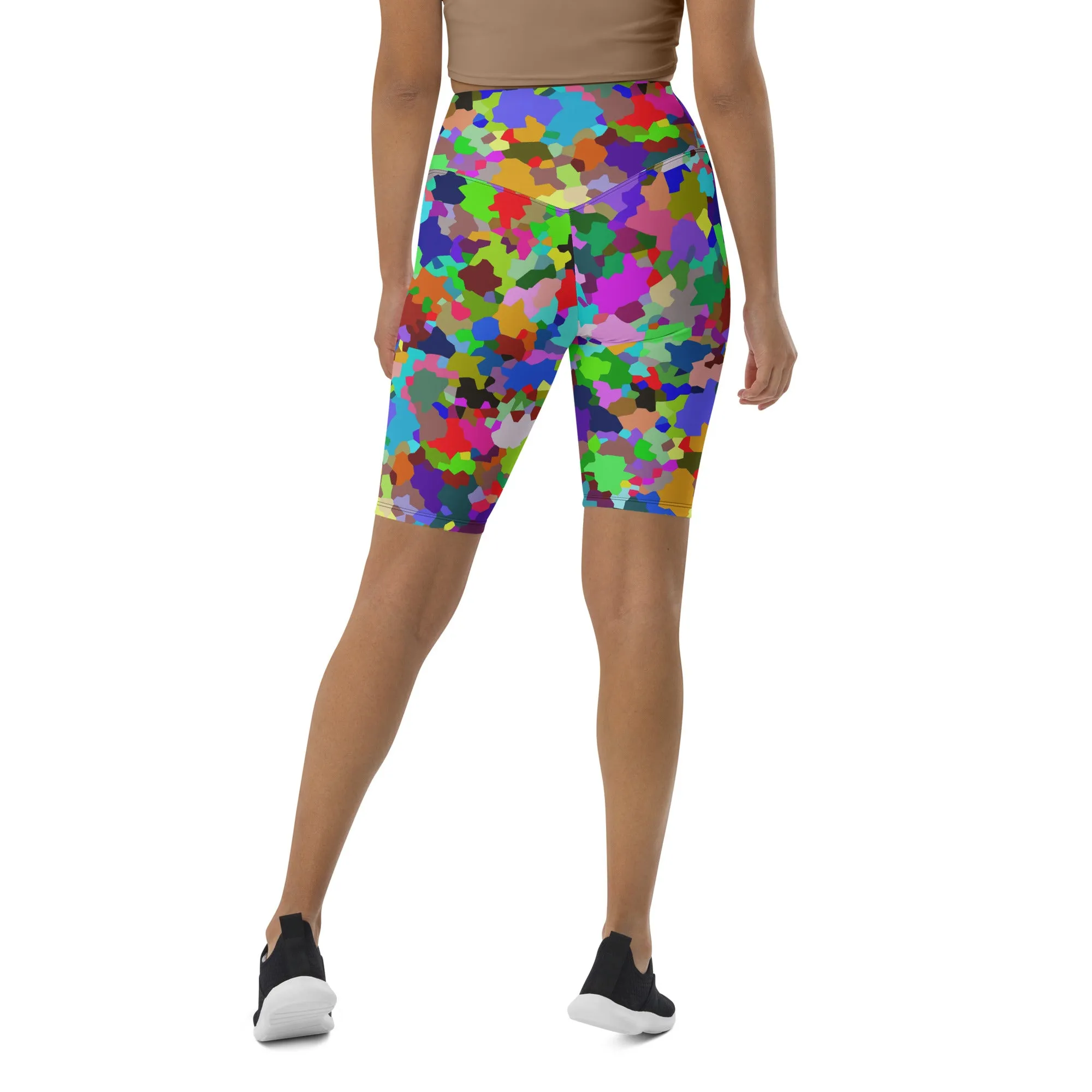 Biker Shorts Speckle