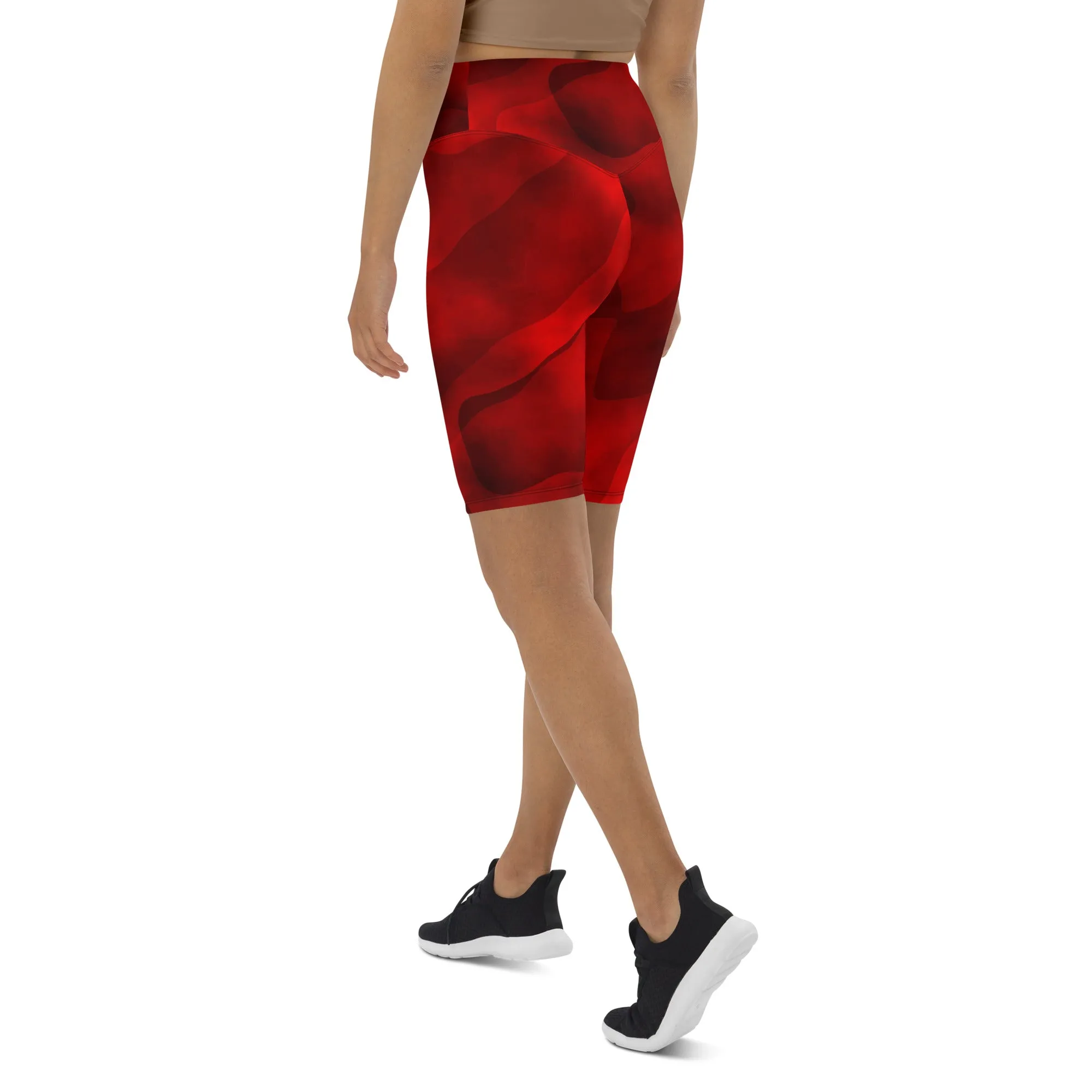 Biker Shorts True Red
