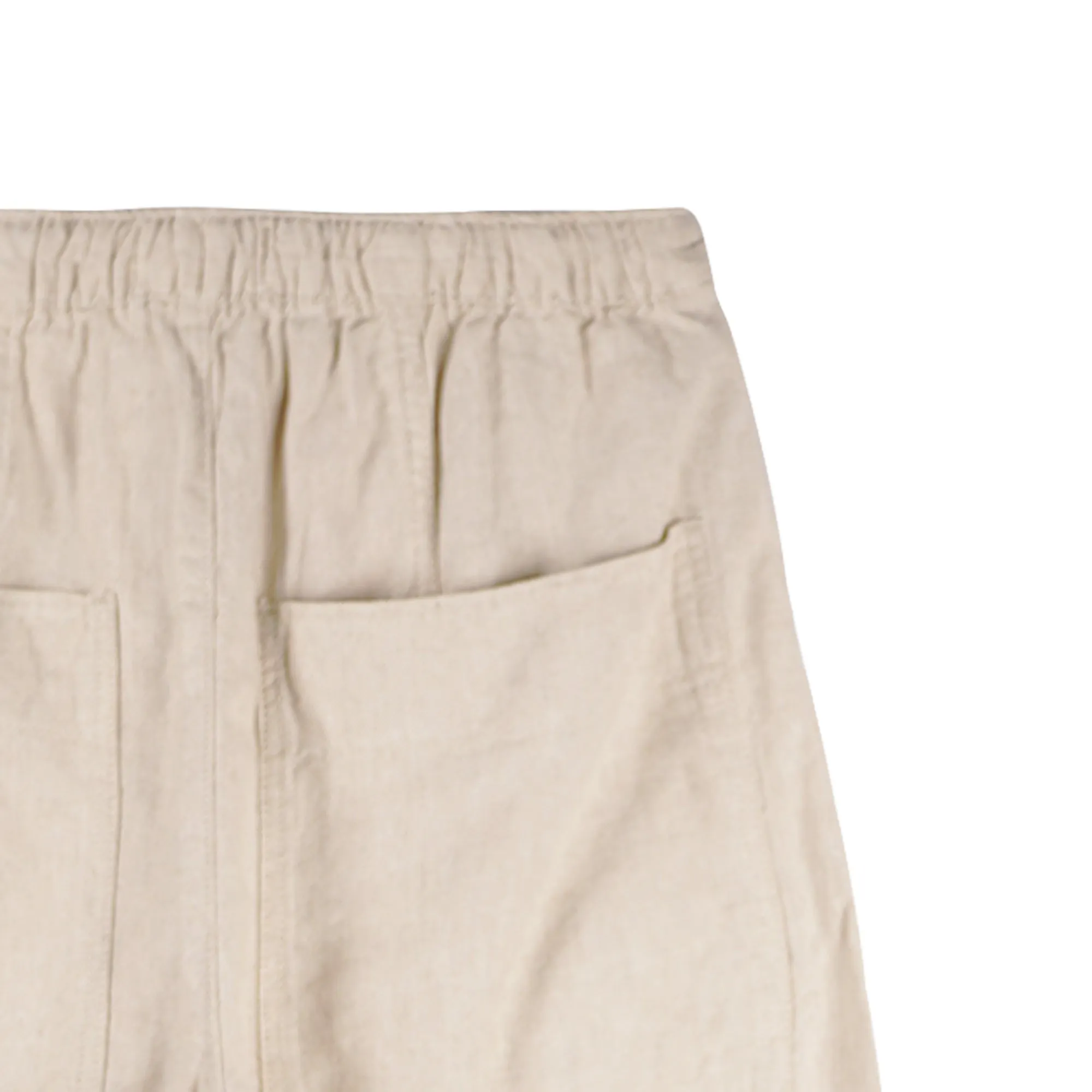 Bobson Japanese Ladies Basic Non-Denim Drawstring Pants 154422-U (Beige)