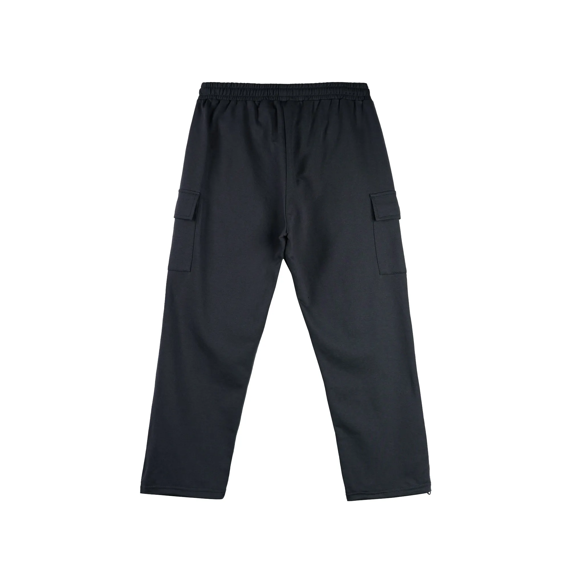Bobson Japanese Ladies Basic Non-Denim Drawstring Pants 154461-U (Dark Gray)