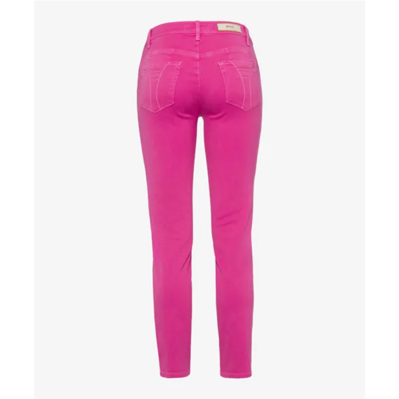 Brax Ladies Skinny Fit Push Up Jeans - Pink 72-6557