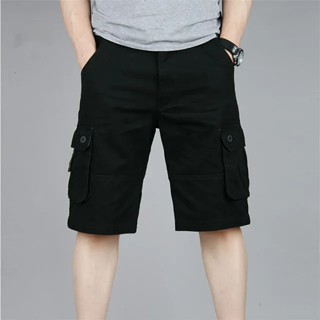 Cargo Shorts Men Summer Fashion Army Military Tactical Shorts