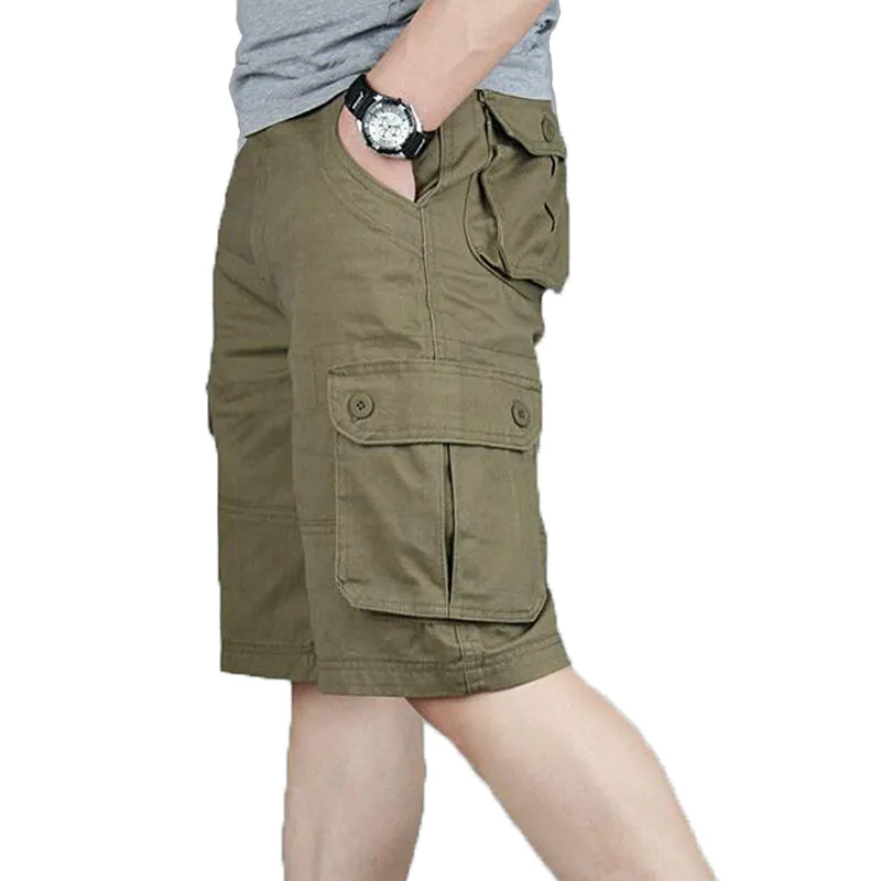 Cargo Shorts Men Summer Fashion Army Military Tactical Shorts