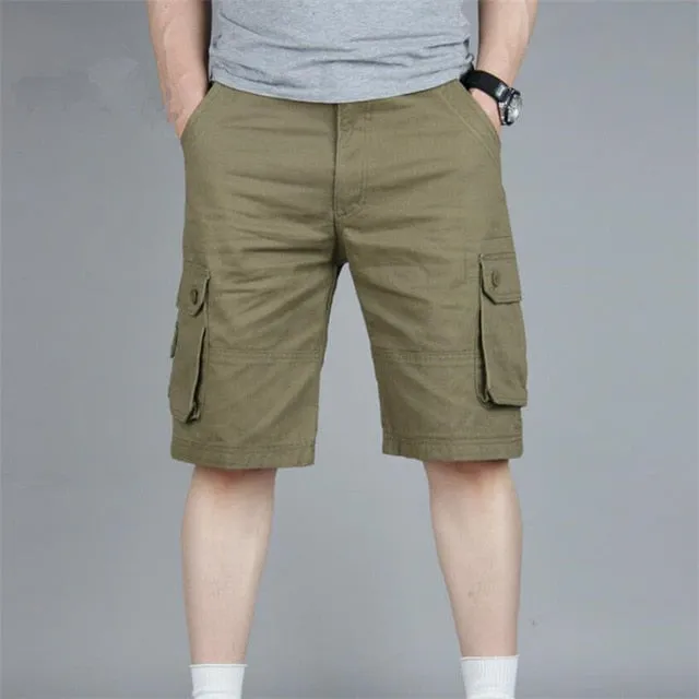 Cargo Shorts Men Summer Fashion Army Military Tactical Shorts
