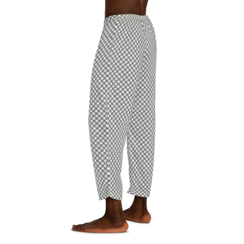 Chill in Grey Black Checkered Pajama Pants
