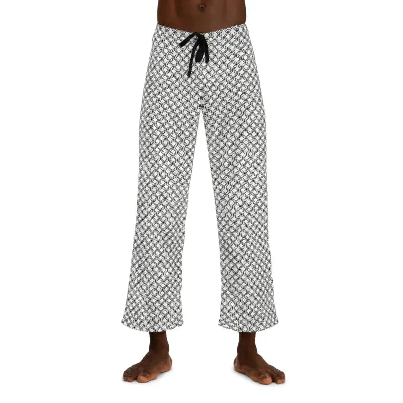 Chill in Grey Black Checkered Pajama Pants