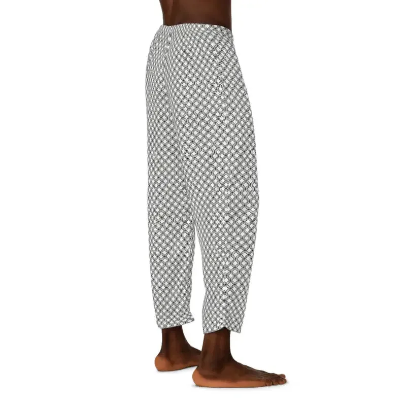 Chill in Grey Black Checkered Pajama Pants