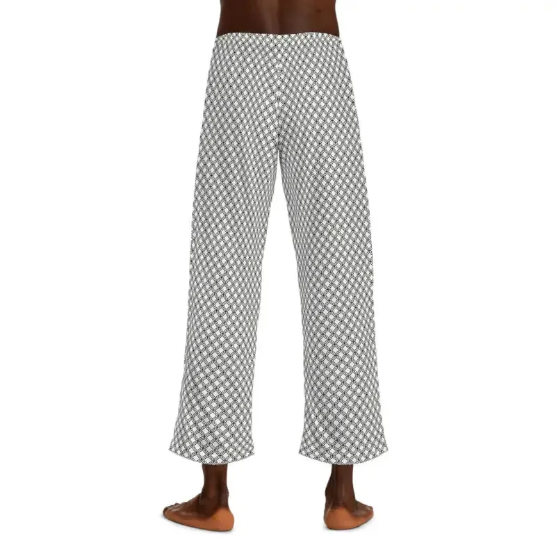 Chill in Grey Black Checkered Pajama Pants