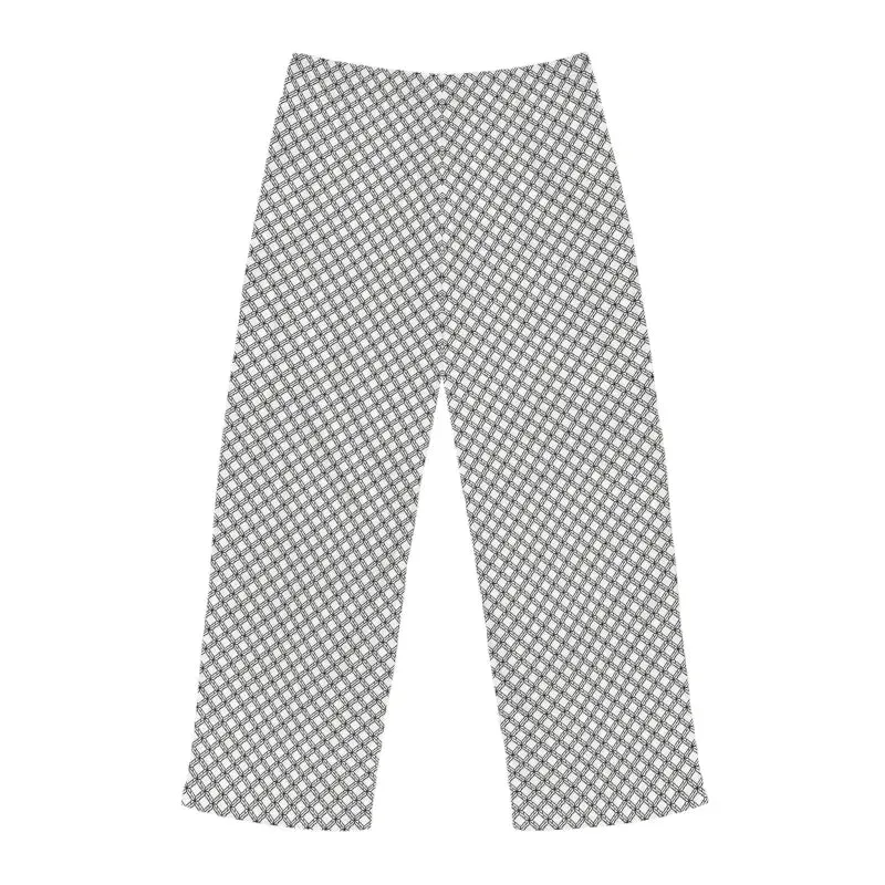 Chill in Grey Black Checkered Pajama Pants