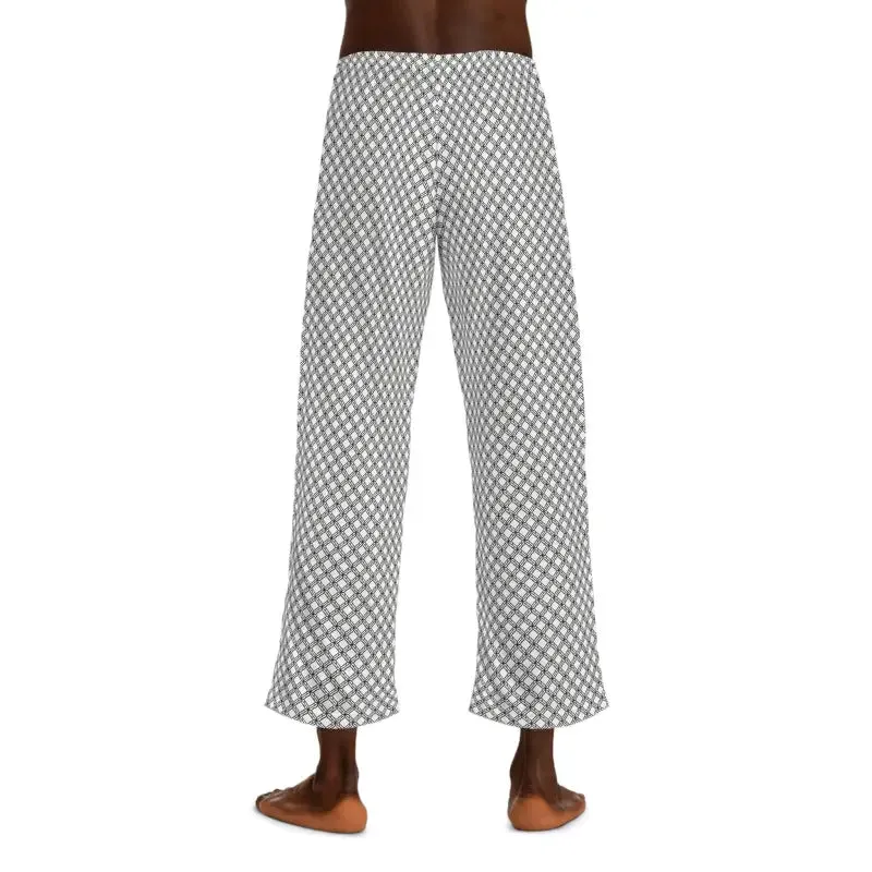 Chill in Grey Black Checkered Pajama Pants