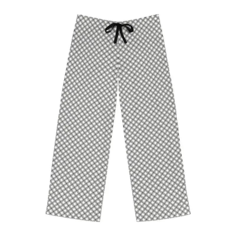 Chill in Grey Black Checkered Pajama Pants