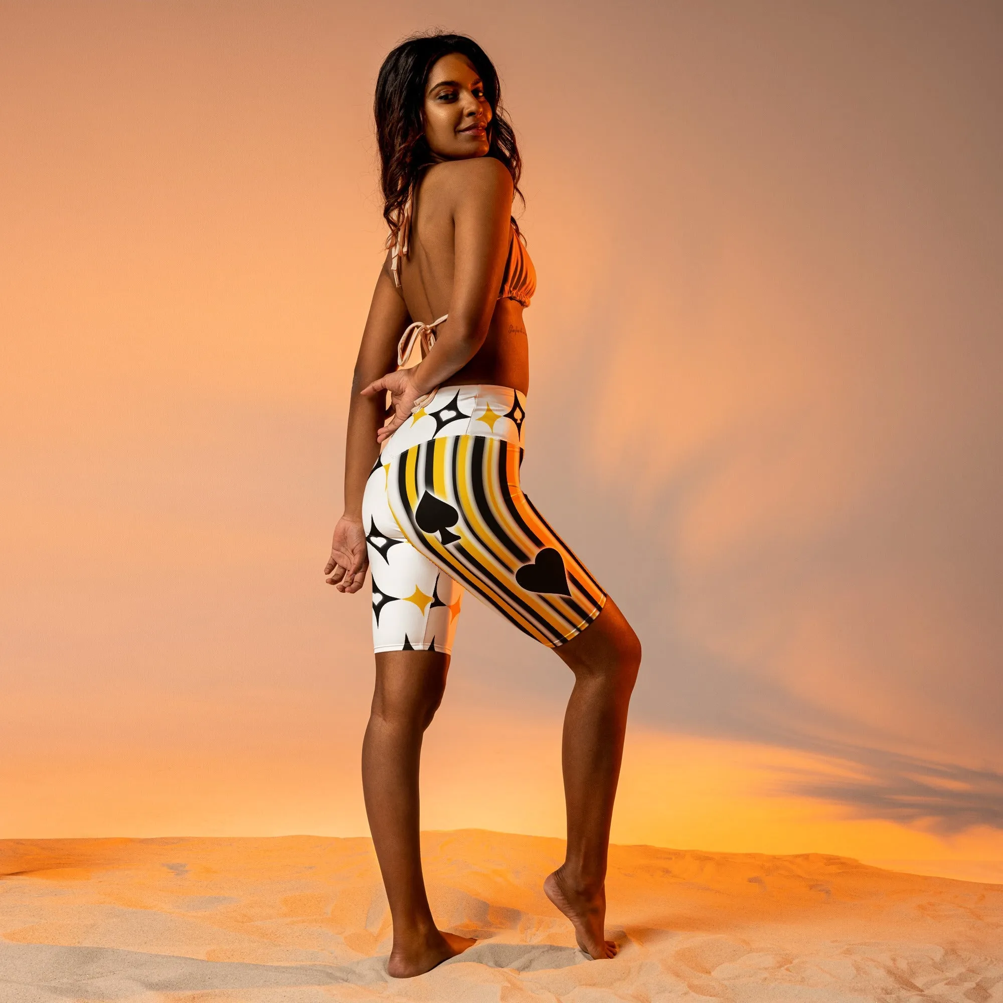 Circus Spectacle Biker Shorts