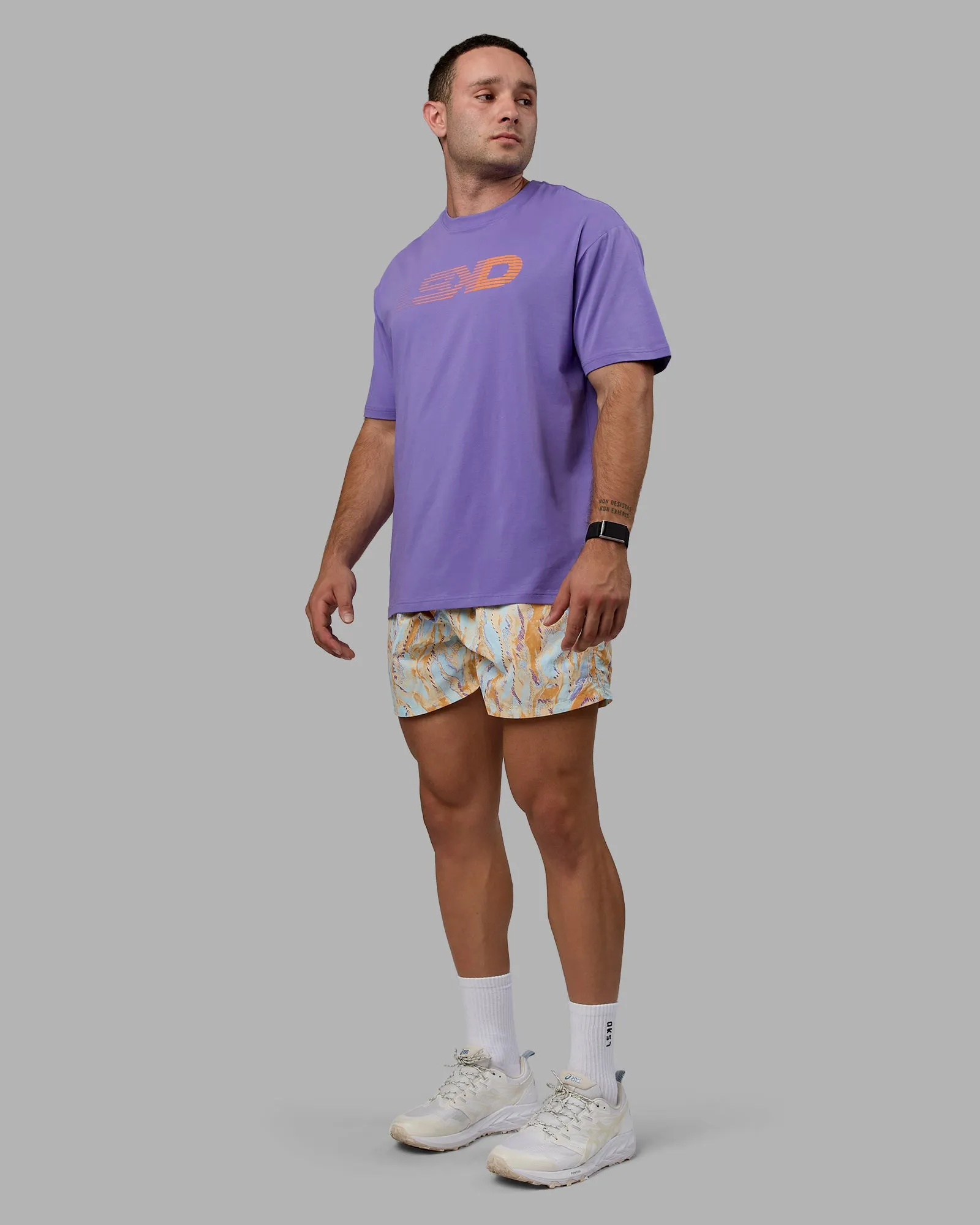 Classic 5" Shorts - Brush Orange Cream