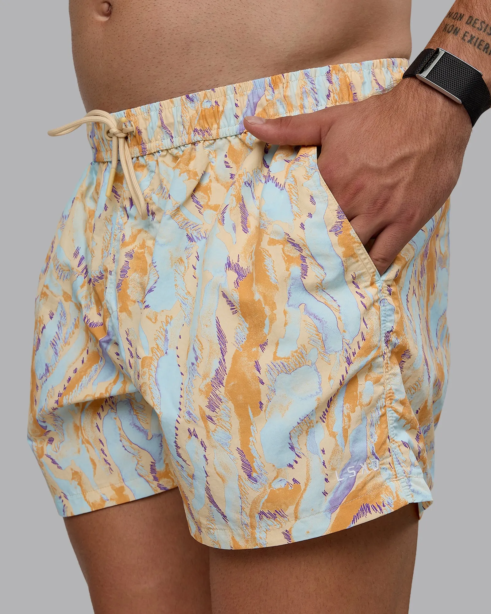 Classic 5" Shorts - Brush Orange Cream