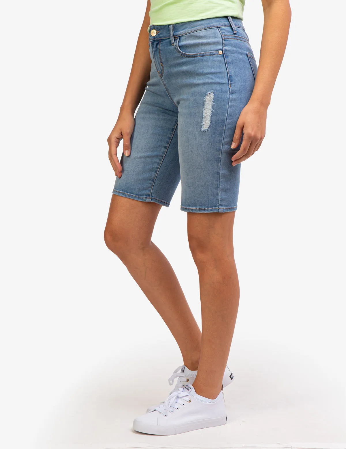 CLASSIC DENIM BERMUDA SHORTS