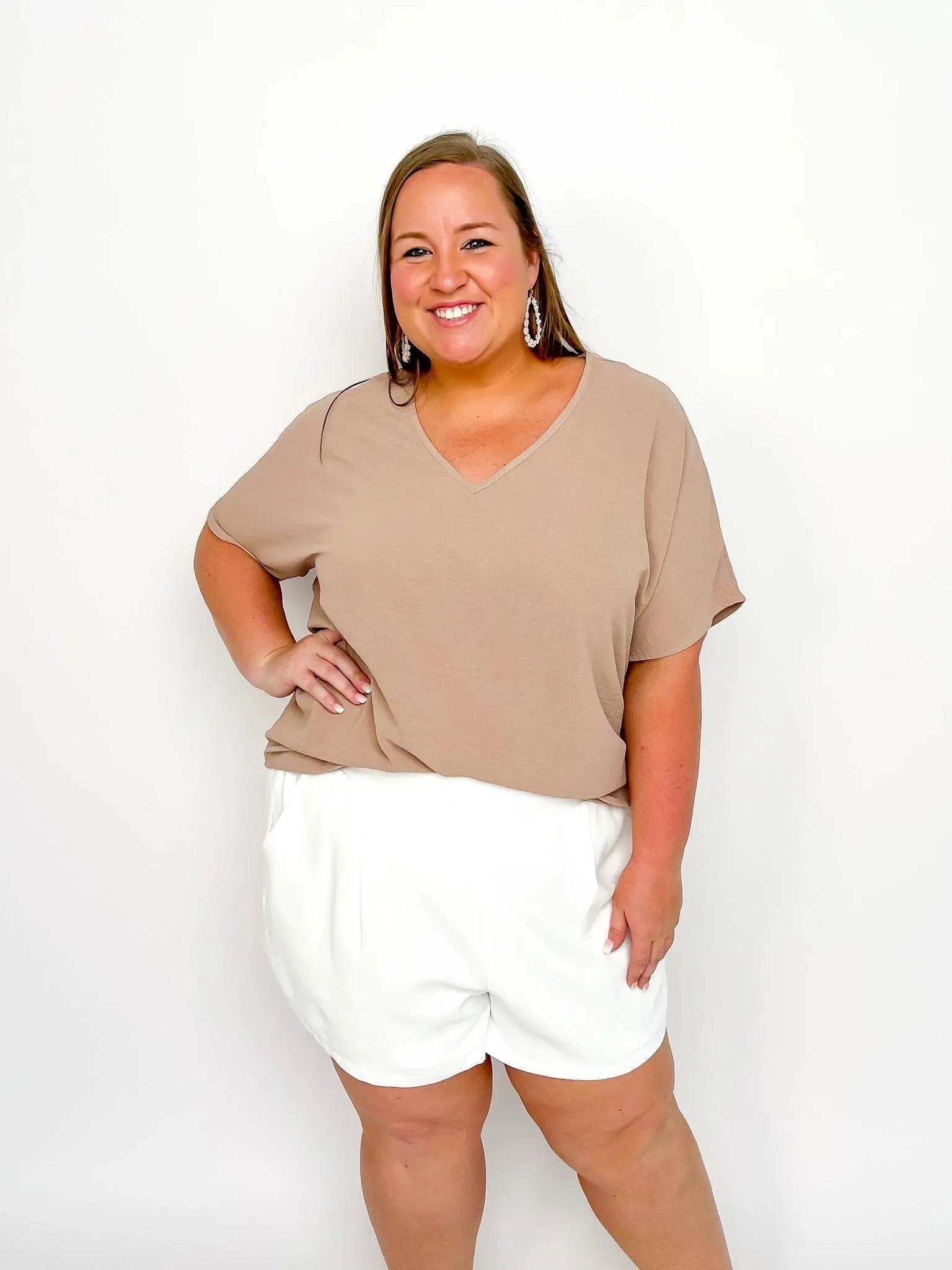 Classic White Shorts