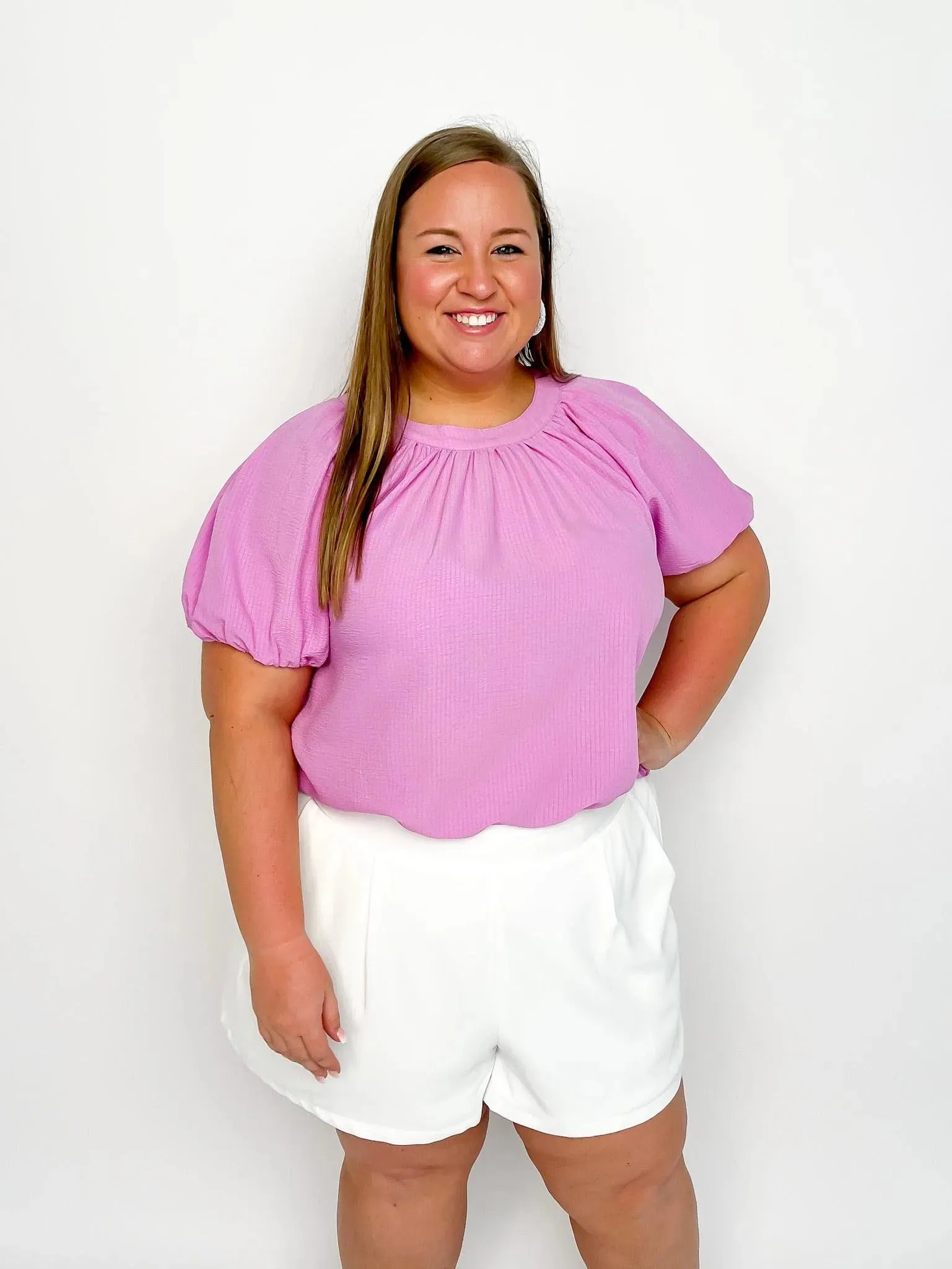 Classic White Shorts