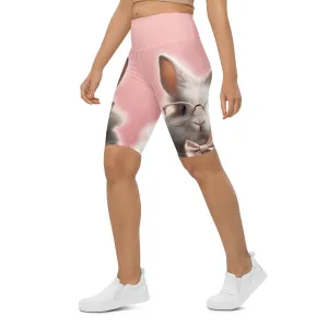 Cute Bunny Biker Shorts
