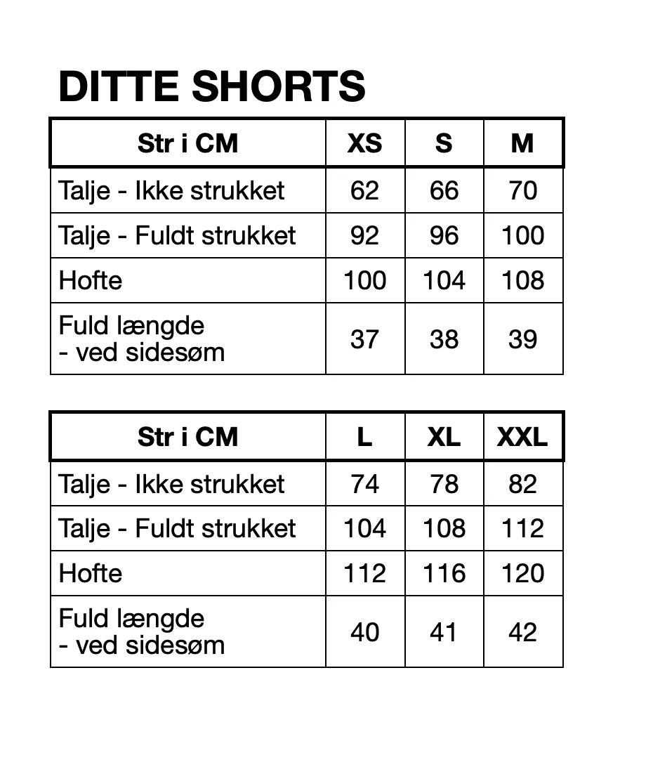 Ditte shorts - Green