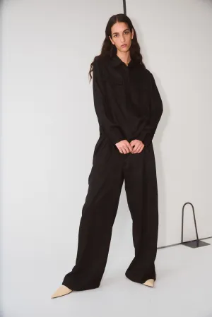 draped pull-on pant