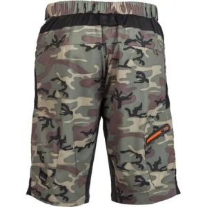 Ether Camo Short   Essential Liner Men's ZOIC, Green Camo Black Zip