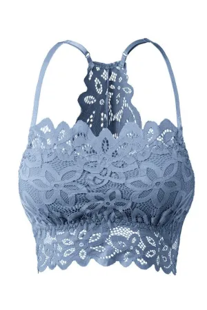 Feeling Special Crochet Lace Bralette (Size Small)