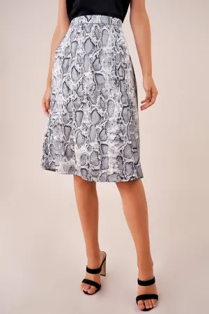 Gone Wild Snakeskin Skirt