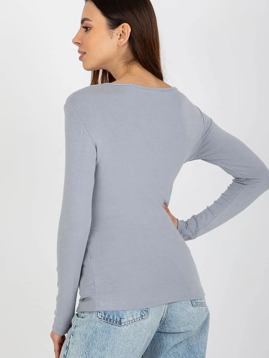GRY HRT NKL LNG SLV T-Shirt
