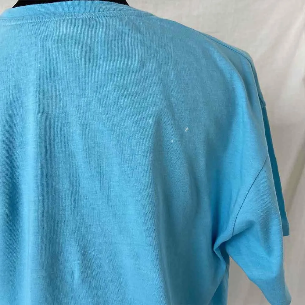 Gucci Light Blue Logo T Shirt