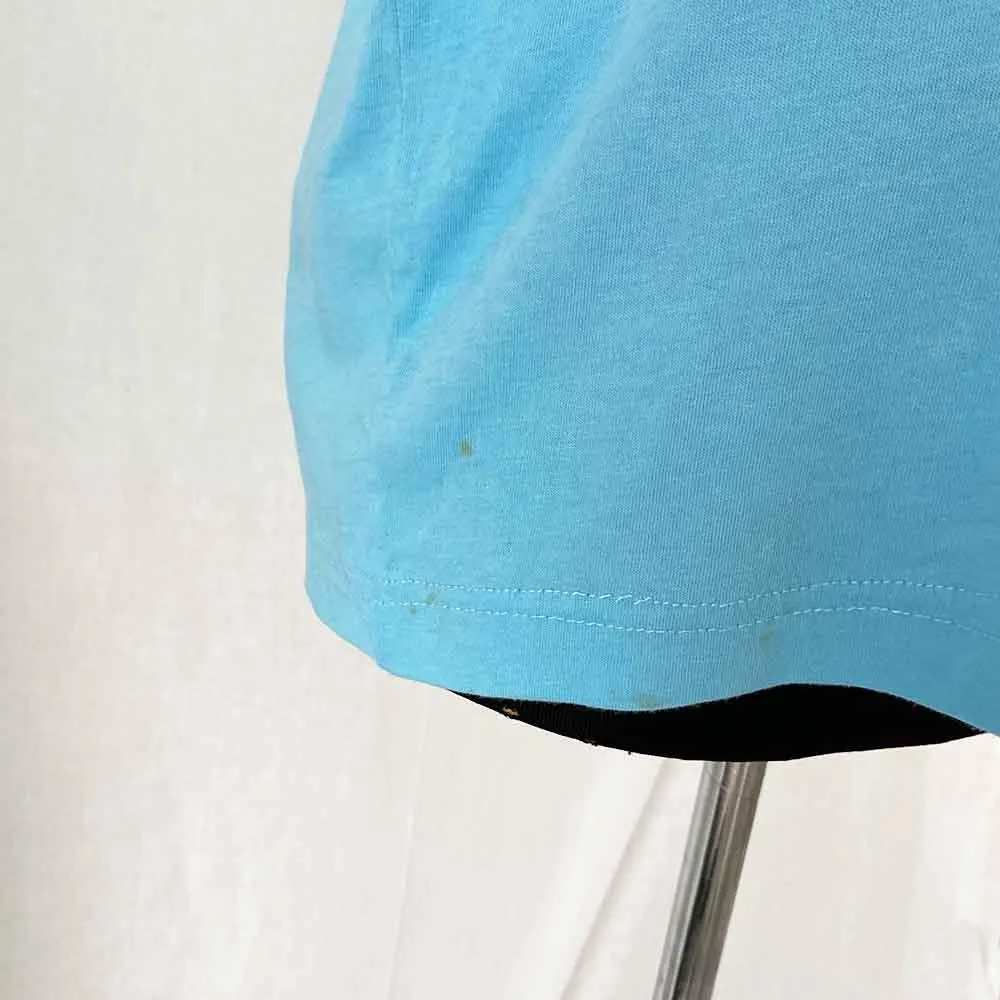Gucci Light Blue Logo T Shirt