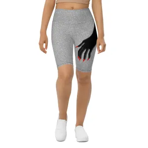 Hand Illusion Biker Shorts