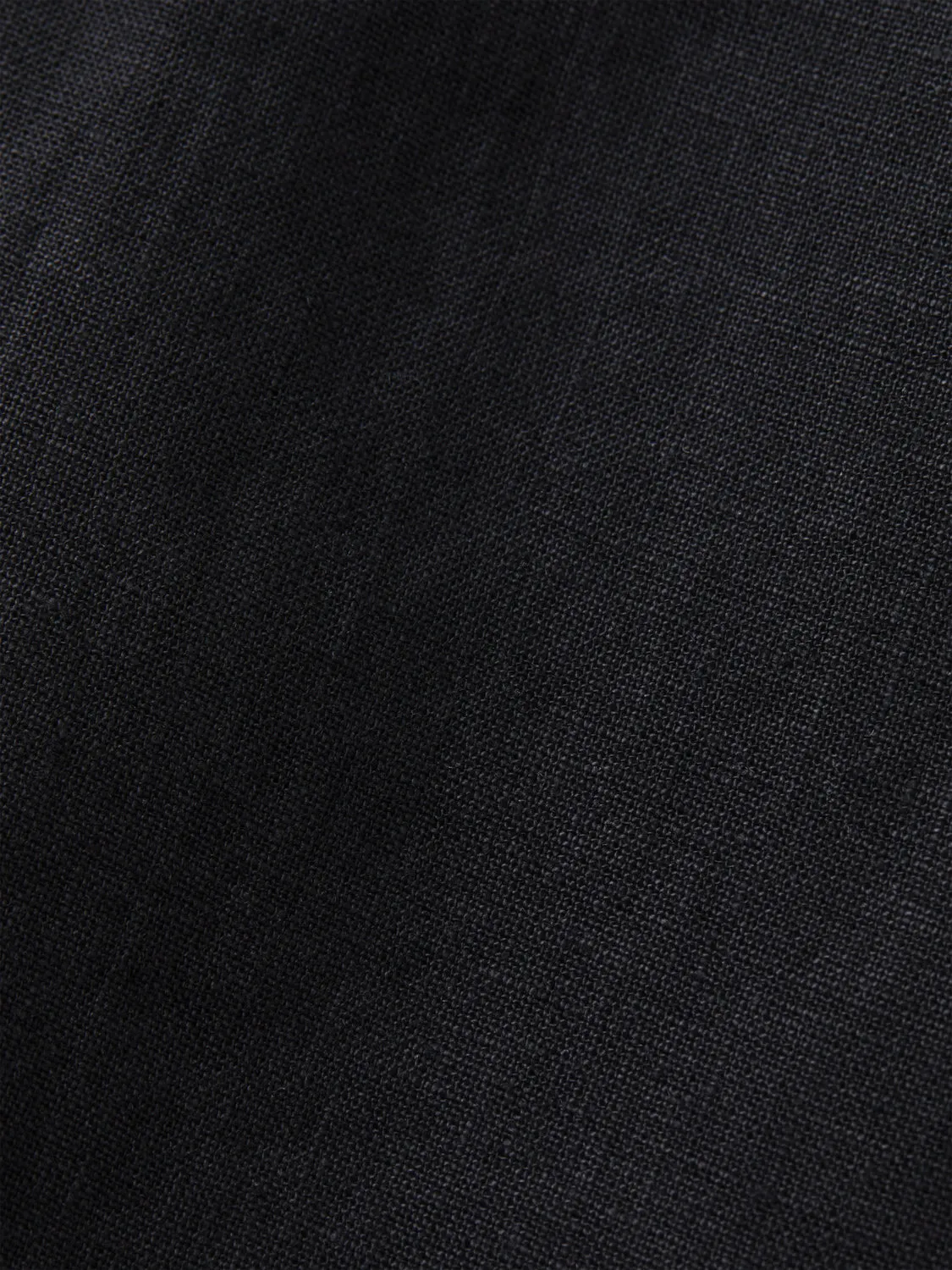 High-rise linen shorts