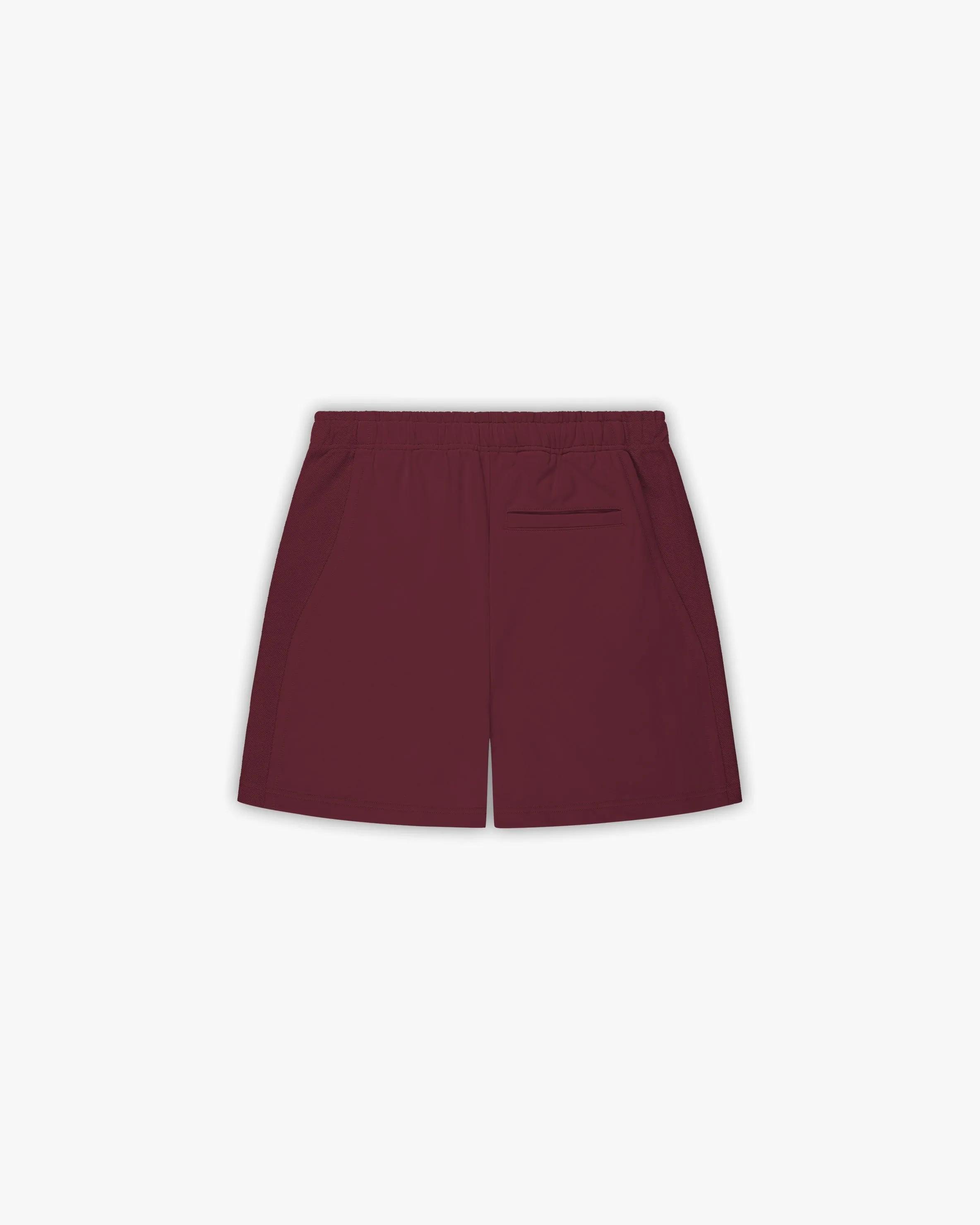 INSIDE OUT SHORTS WINE RED
