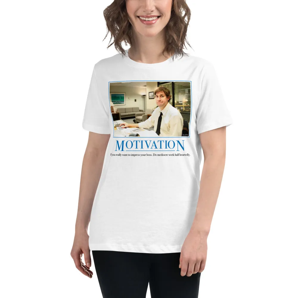 Jim Motivational Women's Relaxed T-Shirt