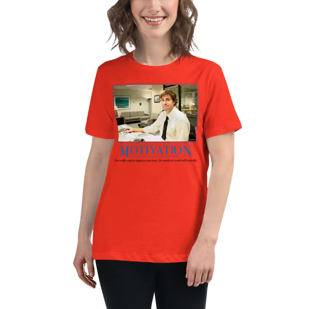 Jim Motivational Women's Relaxed T-Shirt