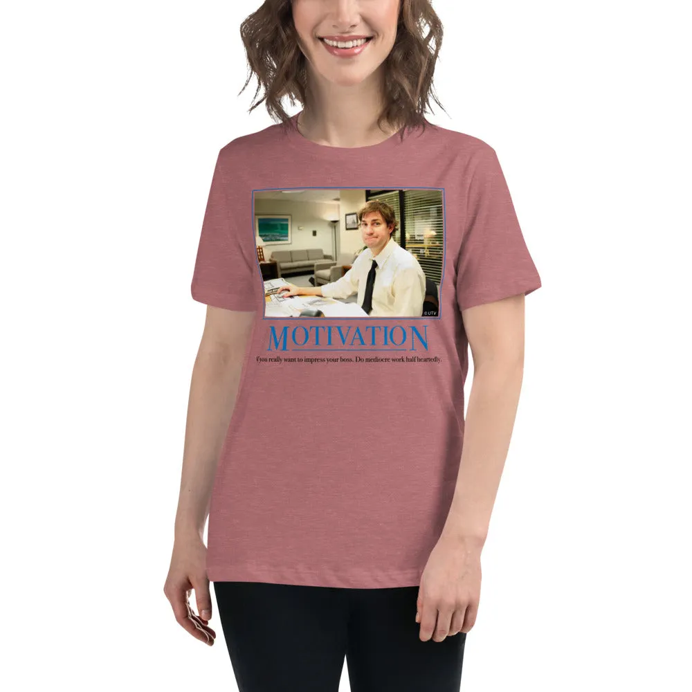 Jim Motivational Women's Relaxed T-Shirt