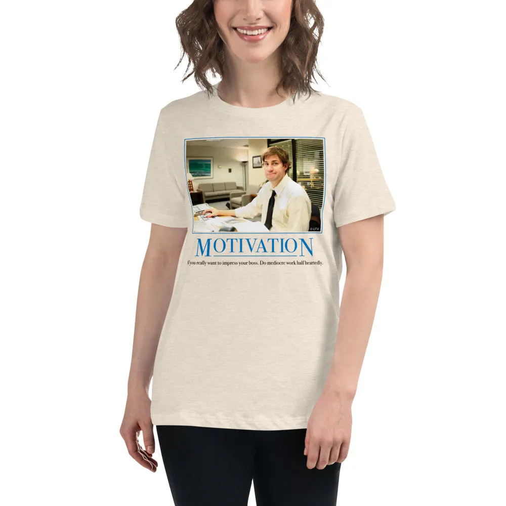 Jim Motivational Women's Relaxed T-Shirt