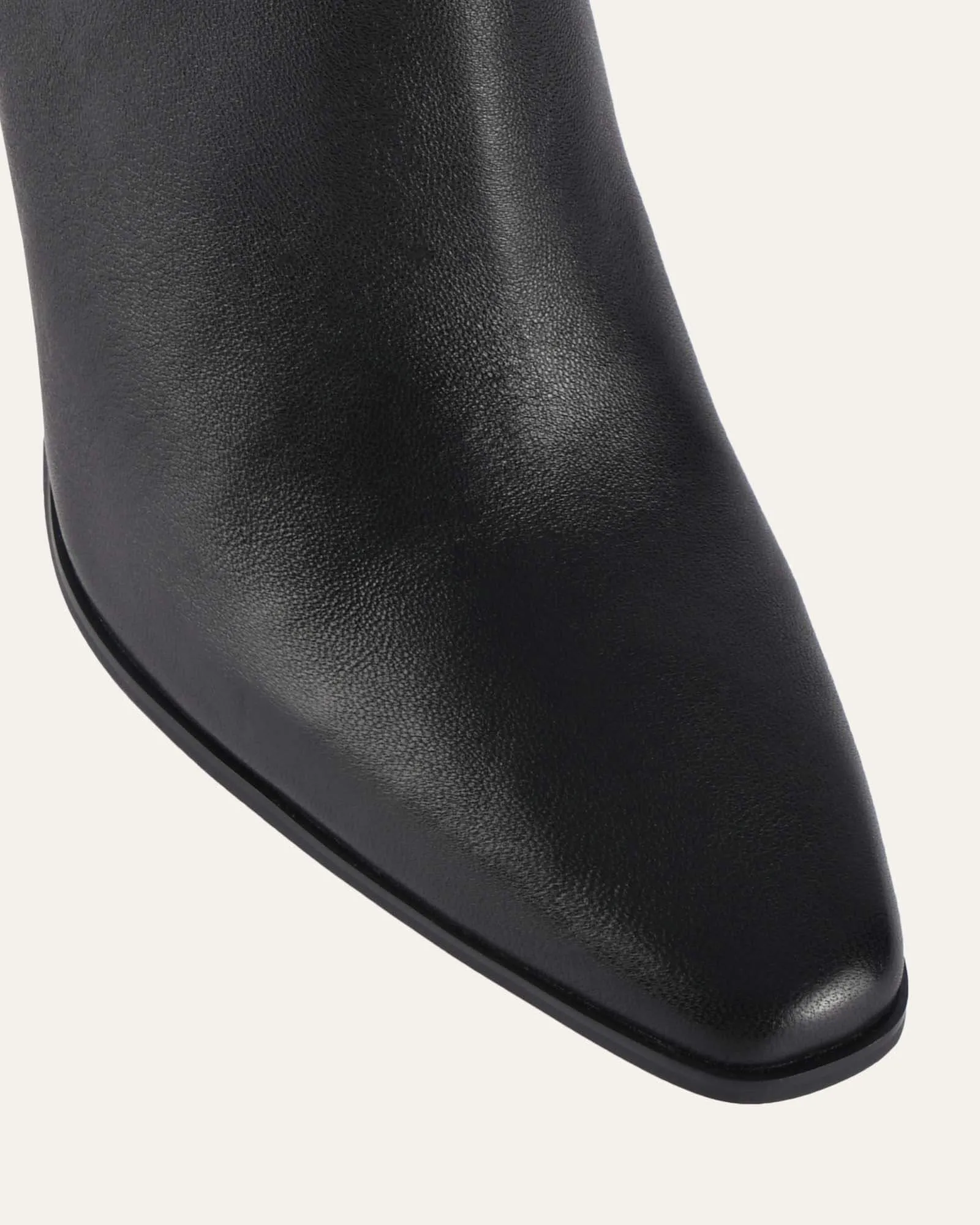 JOLENE KNEE BOOTS BLACK LEATHER