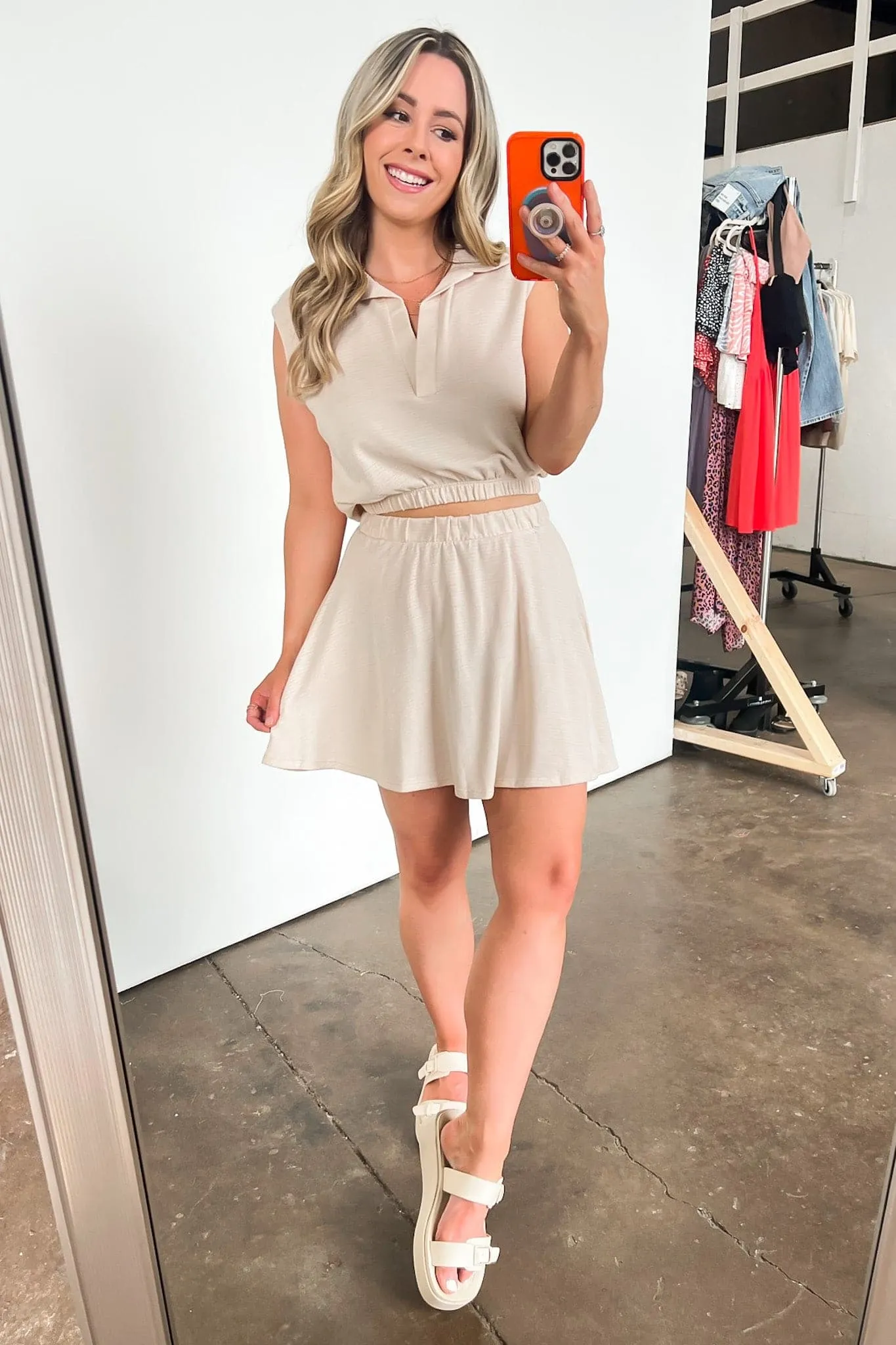 Karisah Flare Skirt - FINAL SALE