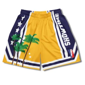 LA LA Land Los Angeles Basketball Mesh Shorts