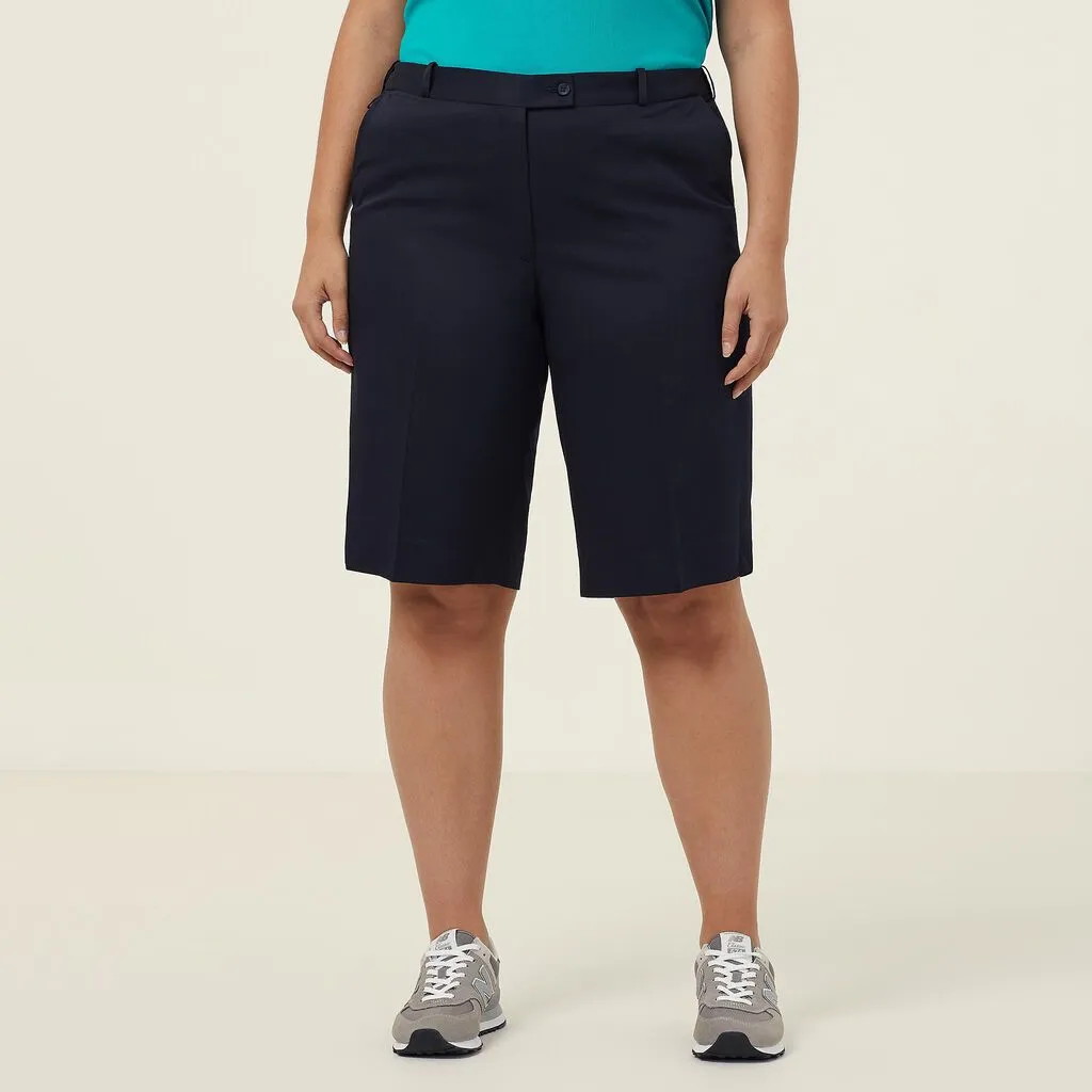 Ladies P/V Gaberdine Secret Waist Short - CAT3U5