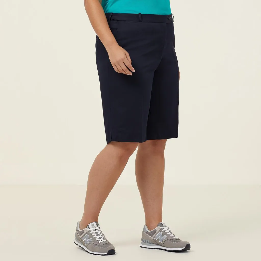 Ladies P/V Gaberdine Secret Waist Short - CAT3U5