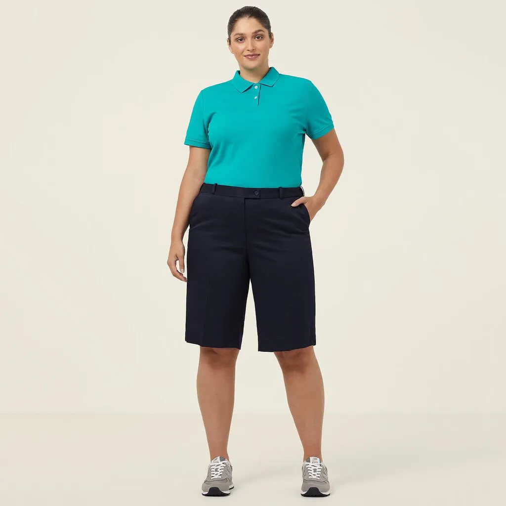 Ladies P/V Gaberdine Secret Waist Short - CAT3U5